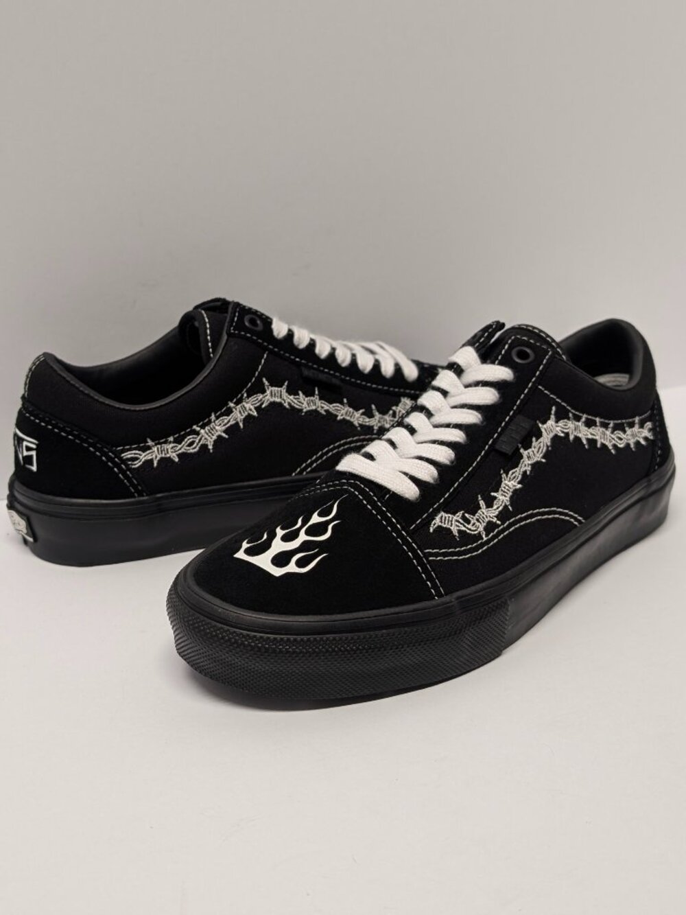 Elijah Berle x Vans Skate Old Skool 'Black' Skate Shoes - Picture 4 of 16